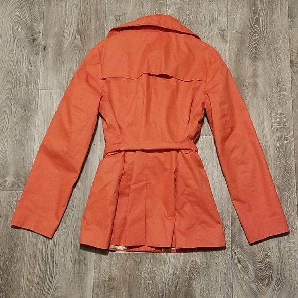 Banana republic trench coat, orange - Picture 4 of 5